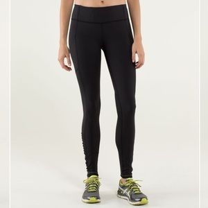 LULULEMON black Y2K speed tight